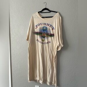 “Vintage” rockband t-shirt dress (3X)
